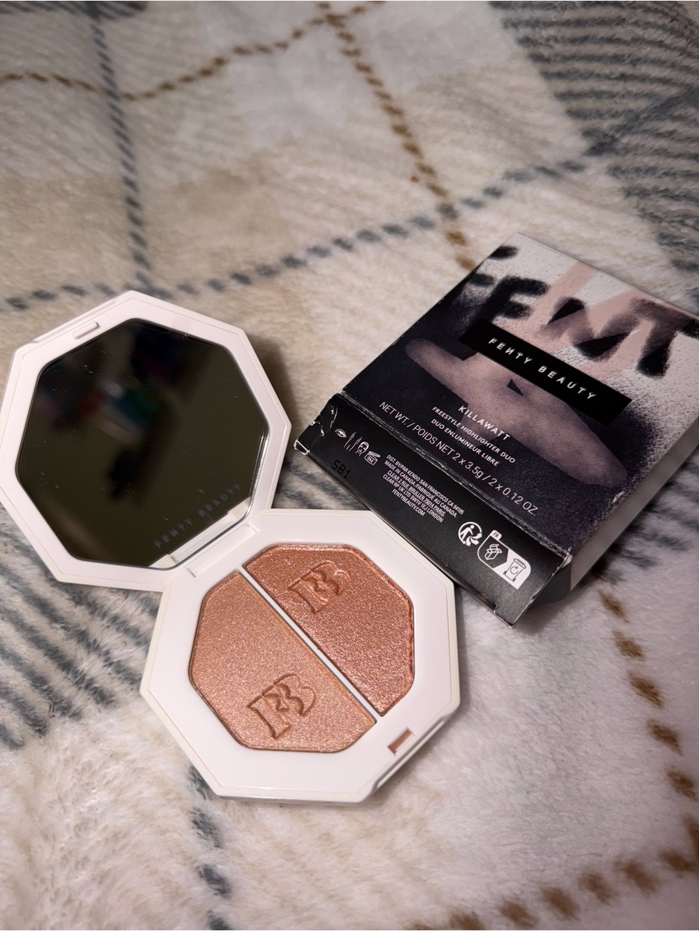 Fenty Beauty Killawatt Duo Highlighter — Afternoon Snack , Mo Hunny